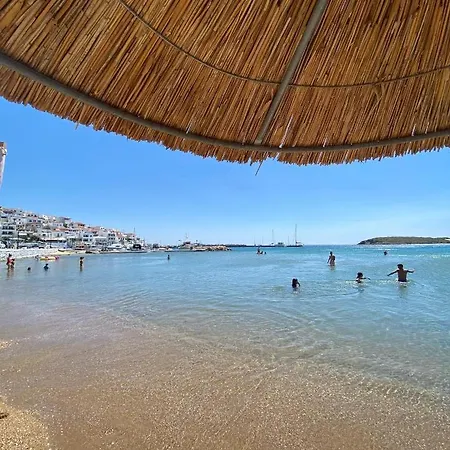 Apartment White & Blue Batsi (Andros)